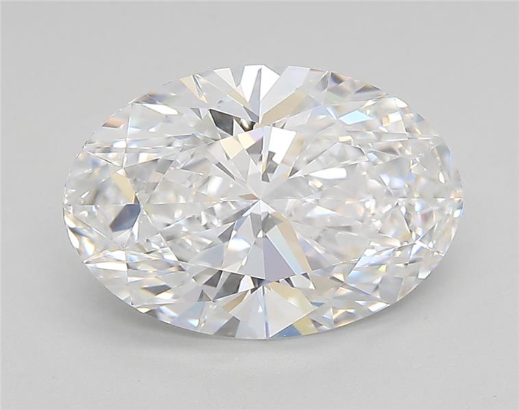 2.94ct Oval D FL Lab-Grown Diamond