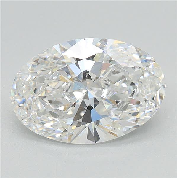 4.05ct Oval E VVS2 Lab-Grown Diamond