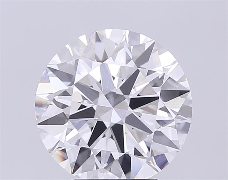 4.18ct Round D VVS2 Lab-Grown Diamond
