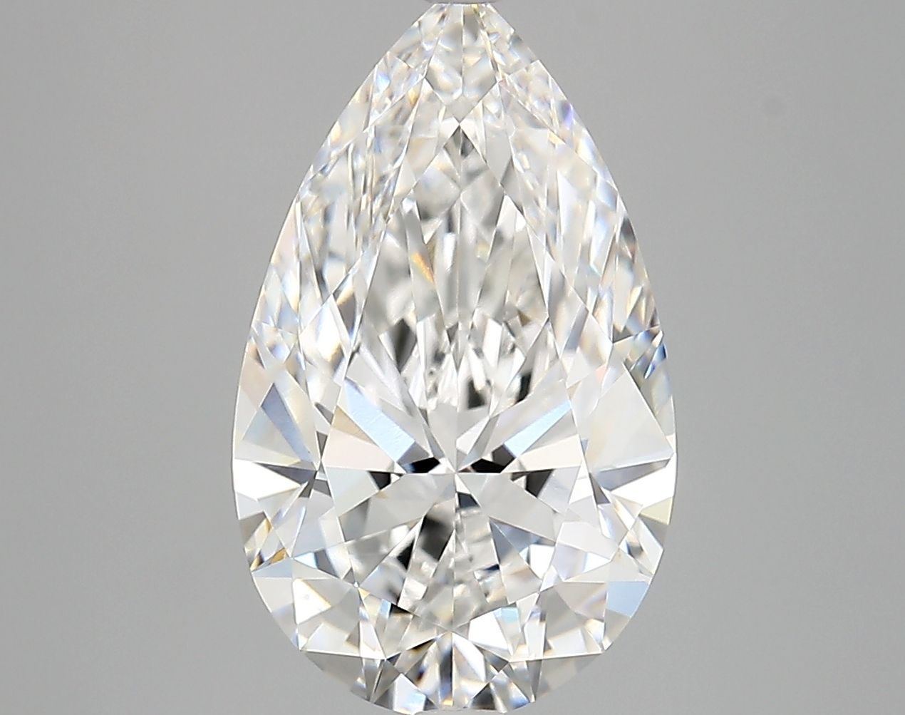 4.56ct Pear E VVS2 Lab-Grown Diamond