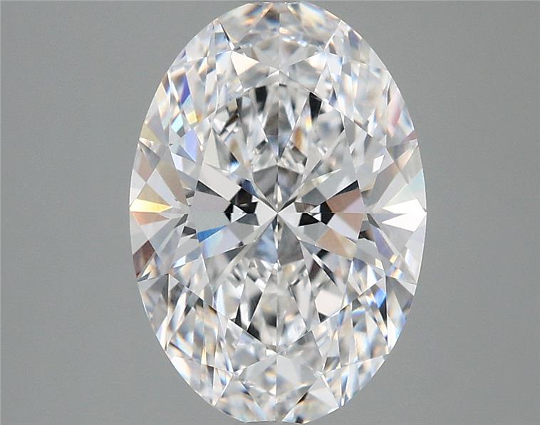 3.17ct Oval D VVS1 Lab-Grown Diamond
