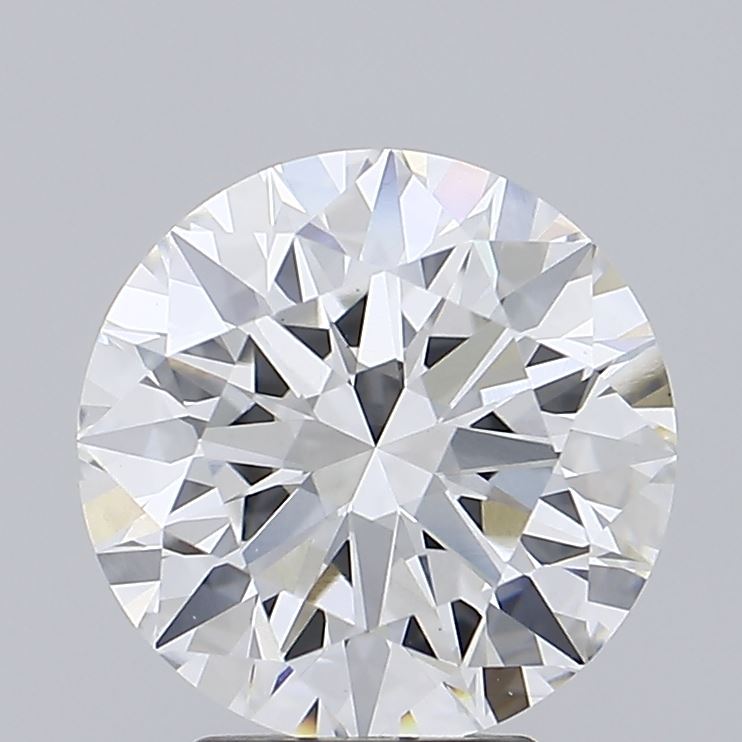 4.25ct Round F VVS2 Lab-Grown Diamond