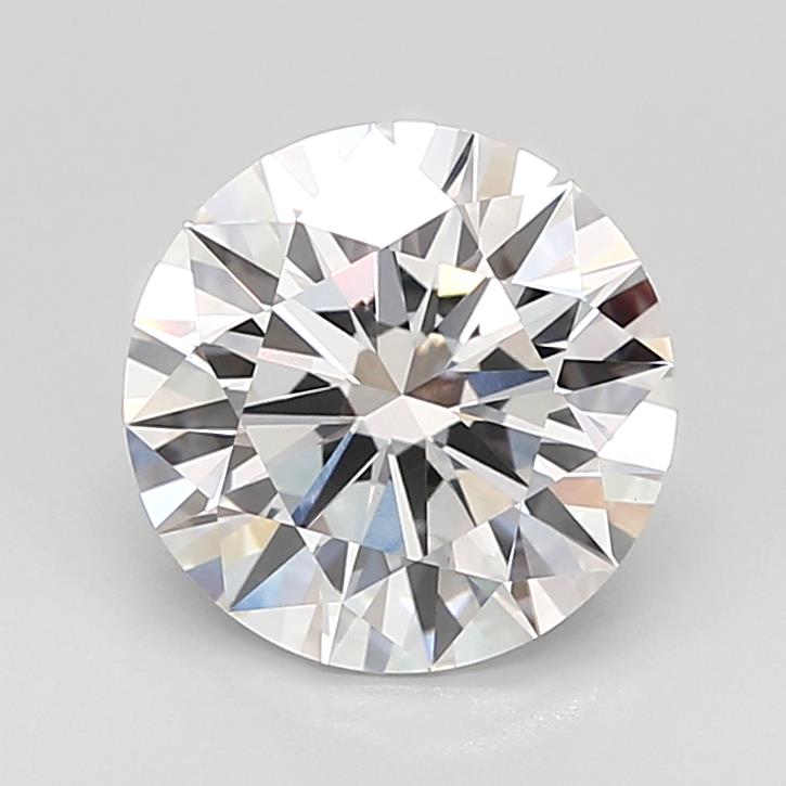 3ct Round D VVS2 Lab-Grown Diamond