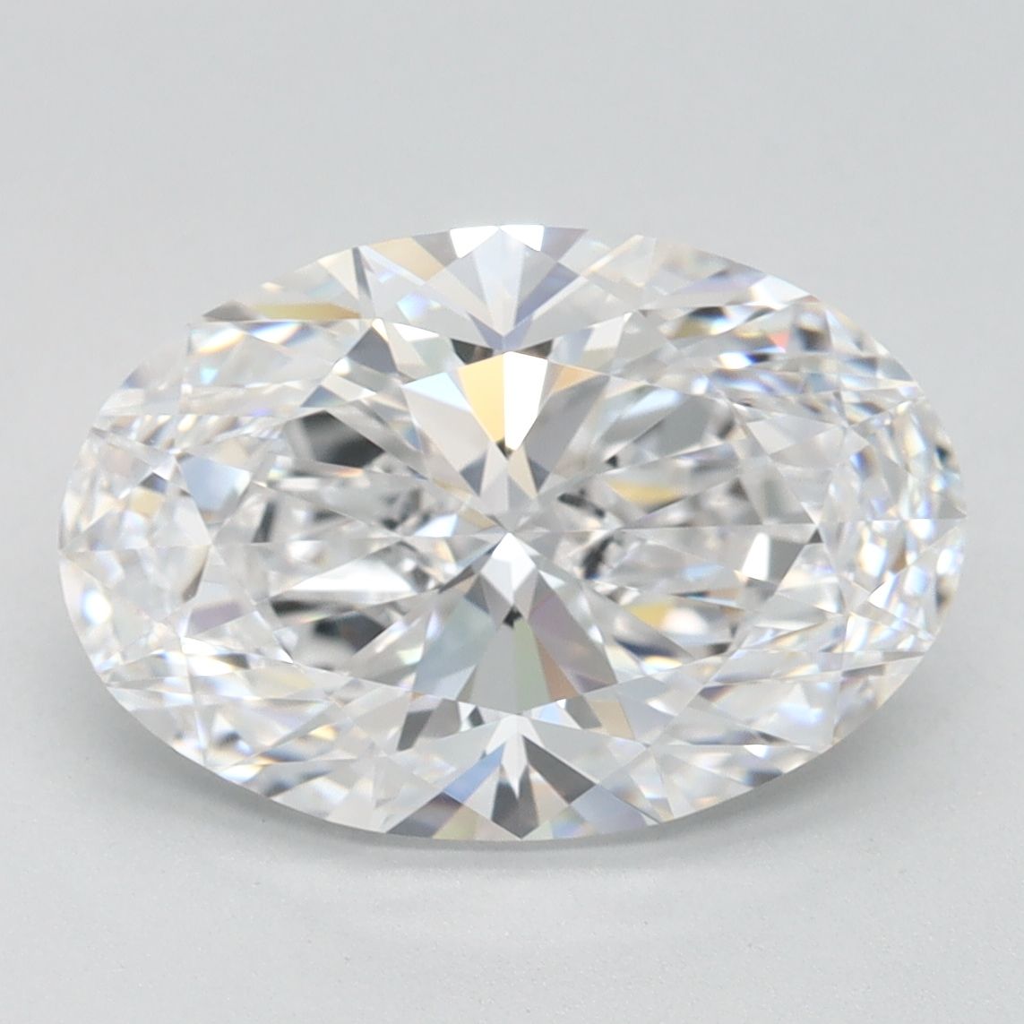 3.13ct Oval D IF Lab-Grown Diamond