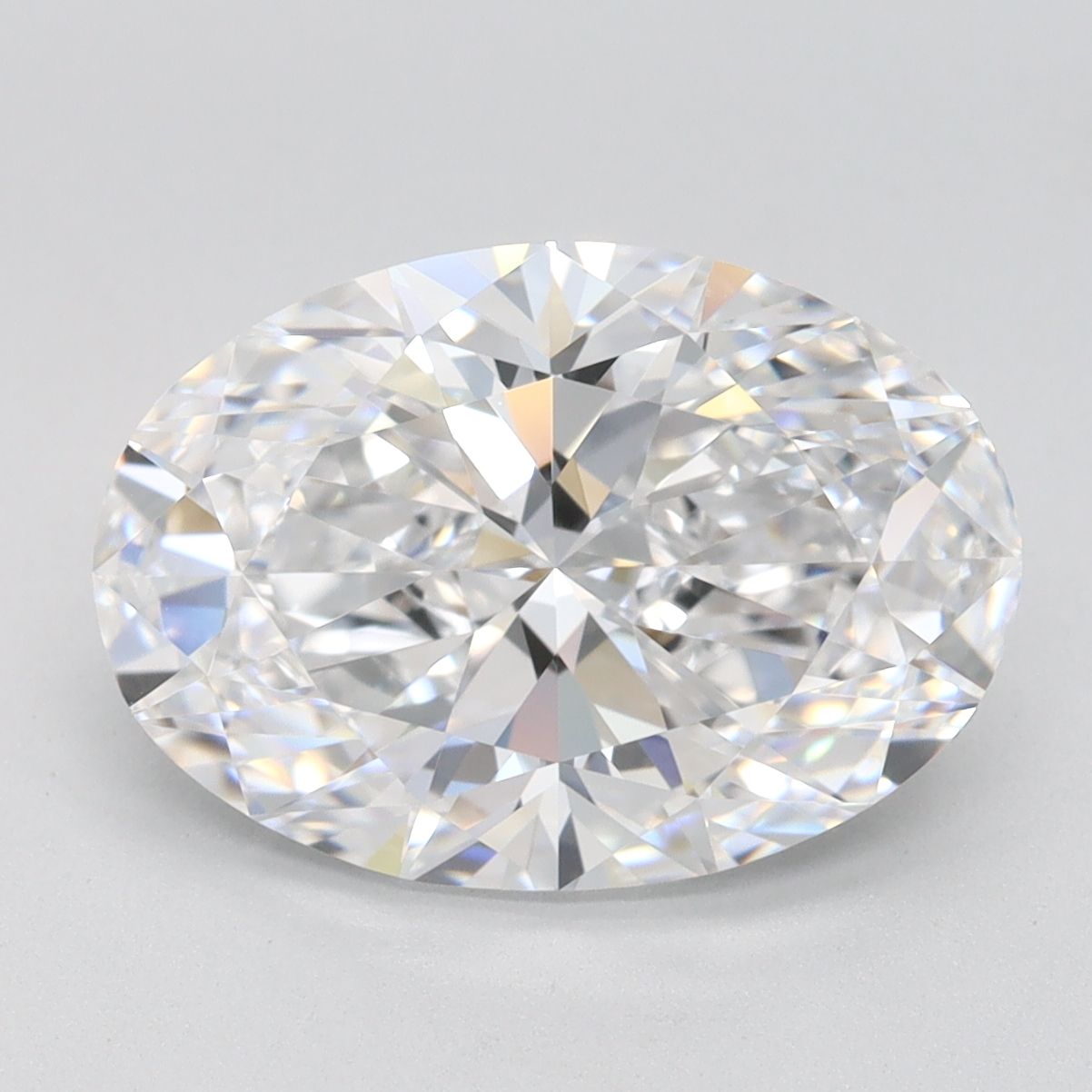 3.46ct Oval D IF Lab-Grown Diamond