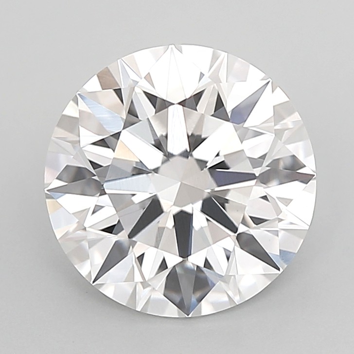 3.03ct Round E VVS2 Lab-Grown Diamond