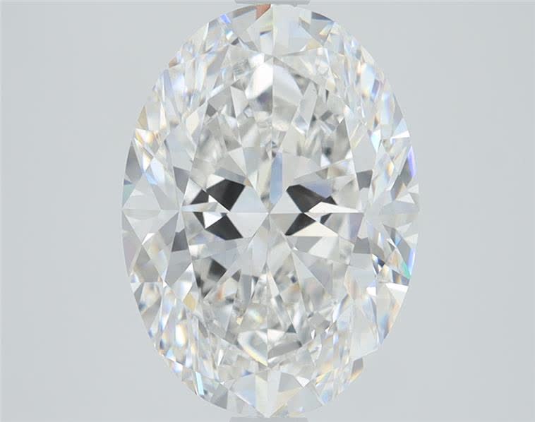 4.02ct Oval D VVS2 Lab-Grown Diamond