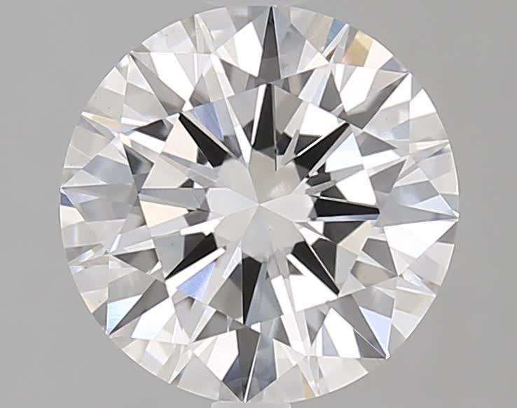 2.07ct Round D VVS2 Lab-Grown Diamond