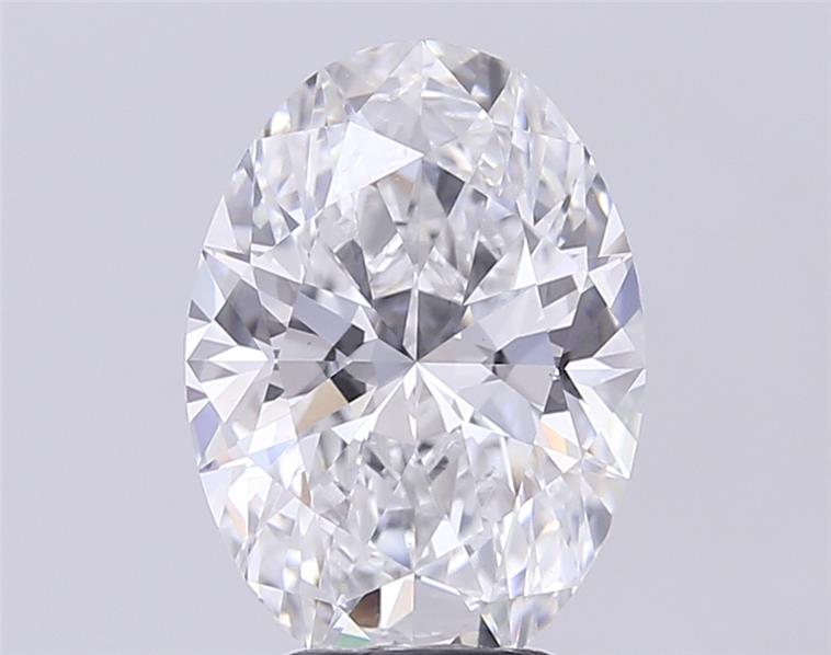 4.07ct Oval E VVS2 Lab-Grown Diamond