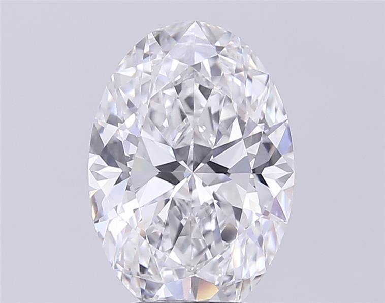 4.06ct Oval D VVS2 Lab-Grown Diamond