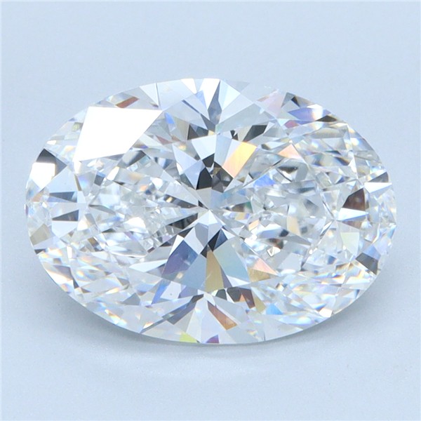 3.15ct Oval F VS1 Lab-Grown Diamond
