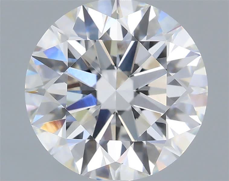 2.03ct Round F VVS2 Lab-Grown Diamond
