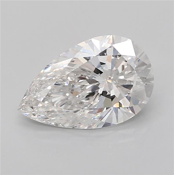 3.04ct Pear F VS1 Lab-Grown Diamond