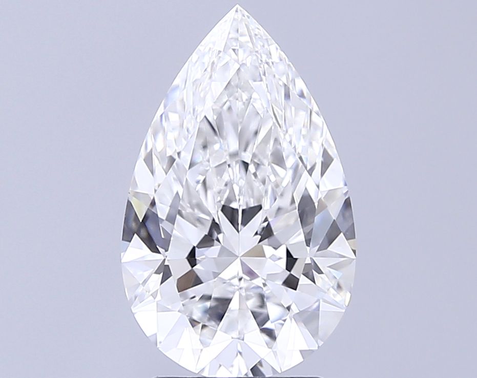 3.02ct Pear E VVS2 Lab-Grown Diamond