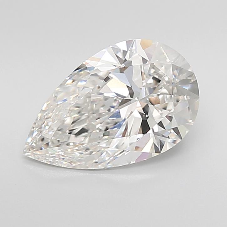 3.06ct Pear F VVS2 Lab-Grown Diamond