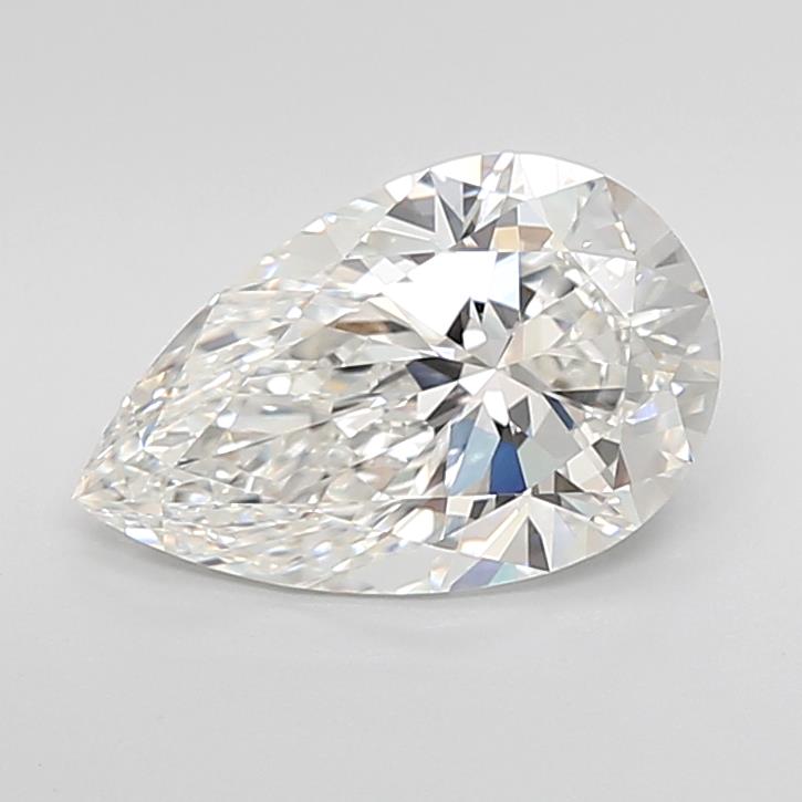 3.03ct Pear F VVS2 Lab-Grown Diamond