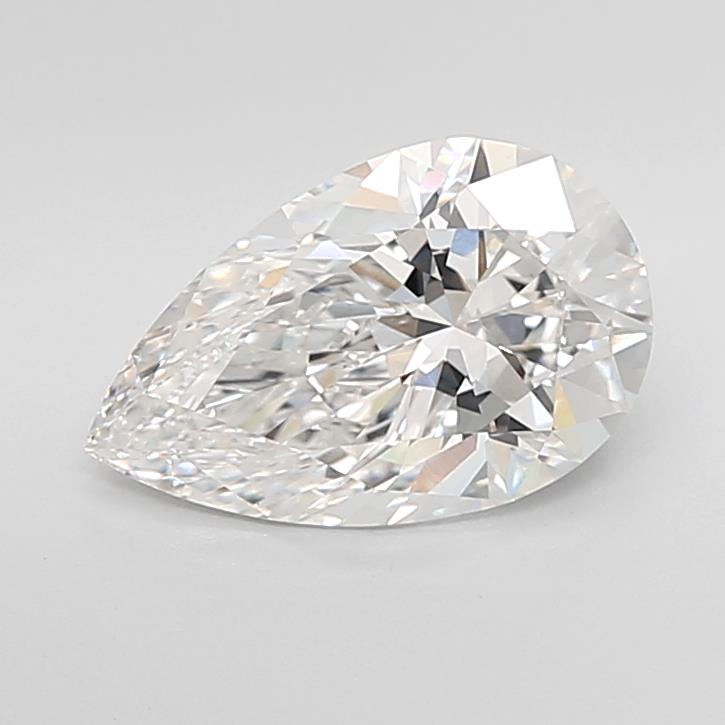 3.04ct Pear F VVS2 Lab-Grown Diamond