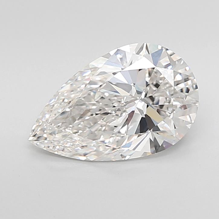 3.03ct Pear F VVS2 Lab-Grown Diamond
