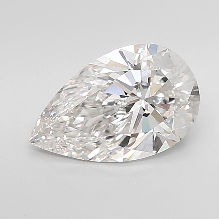 3.04ct Pear F VVS2 Lab-Grown Diamond