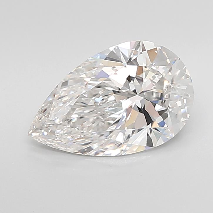 3.05ct Pear F VVS2 Lab-Grown Diamond