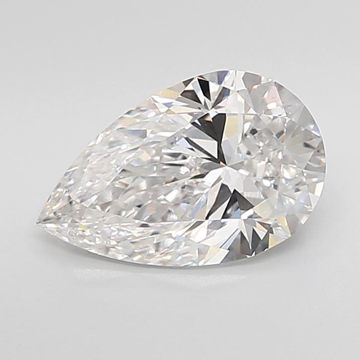 3.03ct Pear F VVS2 Lab-Grown Diamond