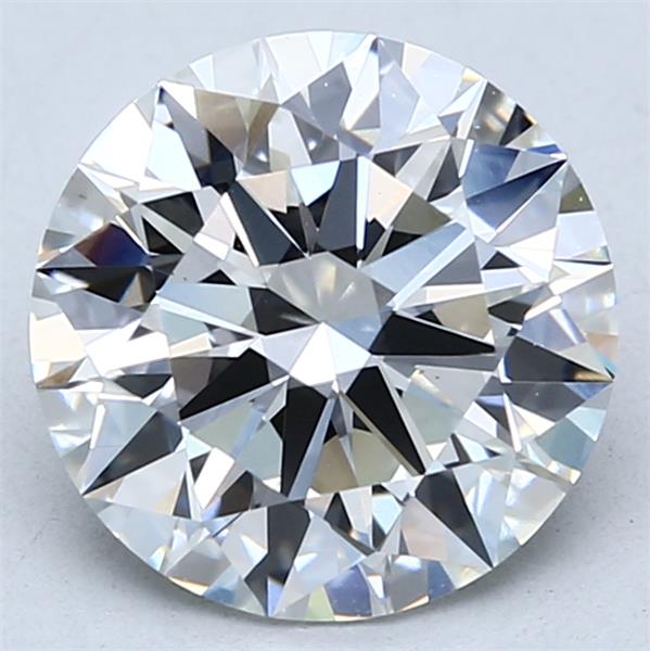 3.03ct Round F VS1 Lab-Grown Diamond