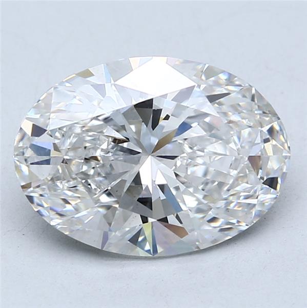 3.55ct Oval F VS2 Lab-Grown Diamond