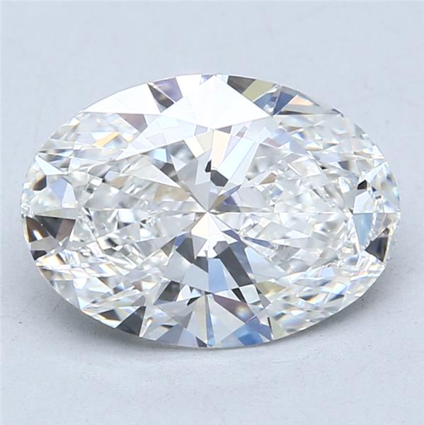 3.05ct Oval F VVS2 Lab-Grown Diamond