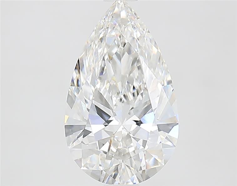 2.08ct Pear F VVS2 Lab-Grown Diamond