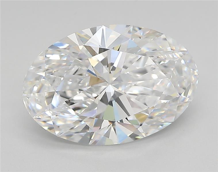 3.27ct Oval D VVS1 Lab-Grown Diamond