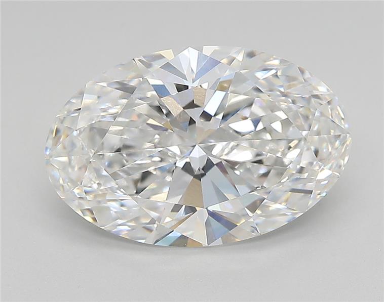3.47ct Oval E FL Lab-Grown Diamond