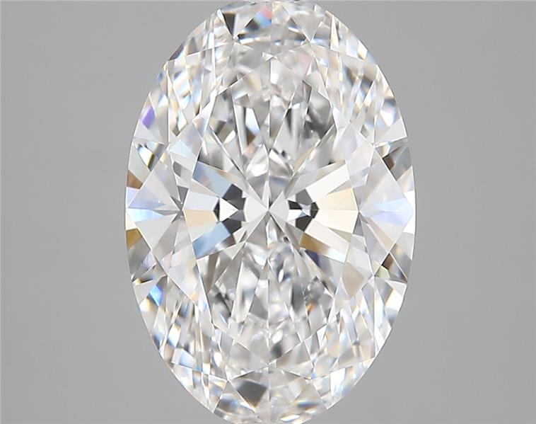 3.87ct Oval D IF Lab-Grown Diamond