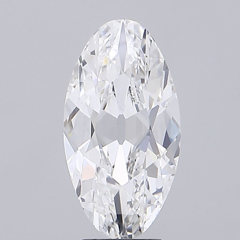 4ct Moval E VVS2 Lab-Grown Diamond