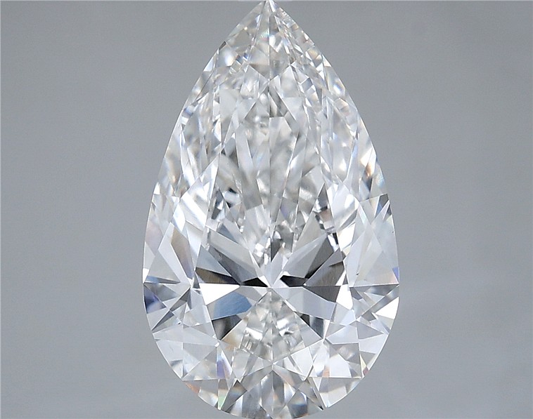 4.05ct Pear F VVS2 Lab-Grown Diamond