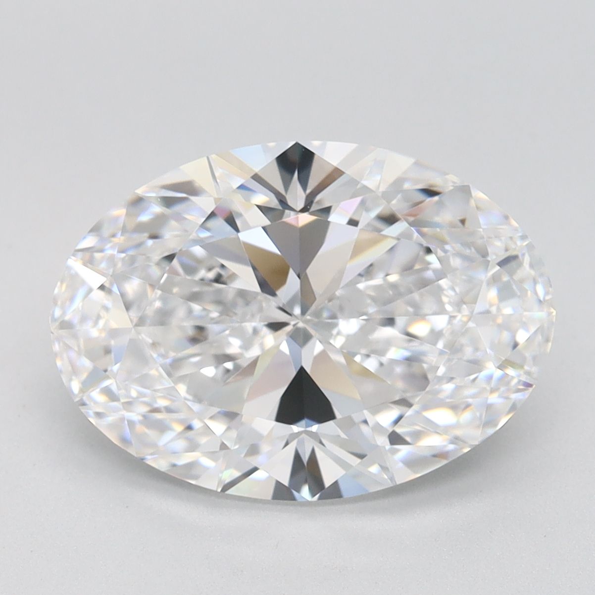 3.44ct Oval D IF Lab-Grown Diamond