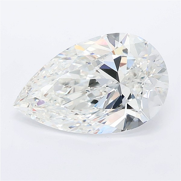 3.07ct Pear E VVS2 Lab-Grown Diamond