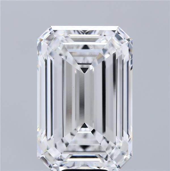 15.04 Carat EMERALD Shape E Colour VS1 Clarity  Cut - White Lab Diamond - 2780380