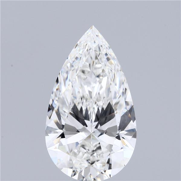 10.02 Carat PEAR Shape F Colour VVS2 Clarity  Cut - White Lab Diamond - 2742602