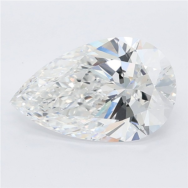 2.57ct Pear D VVS2 Lab-Grown Diamond