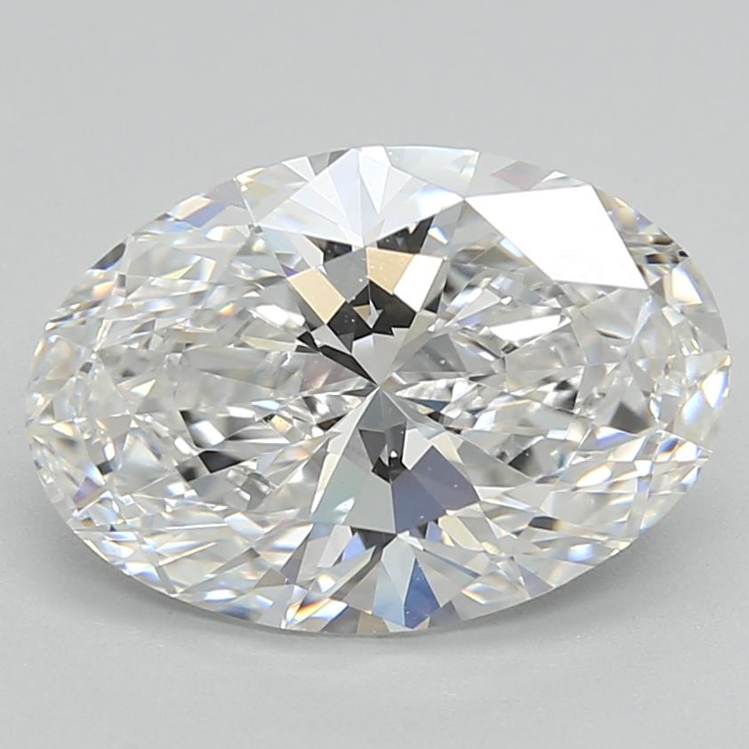 3.04ct Oval E VVS2 Lab-Grown Diamond