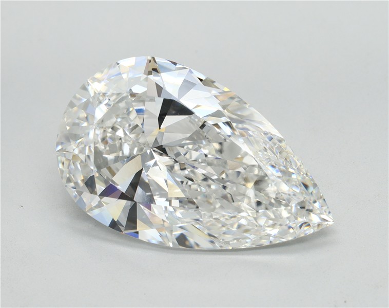 10.04 Carat PEAR Shape E Colour VVS2 Clarity  Cut - White Lab Diamond - 2773179