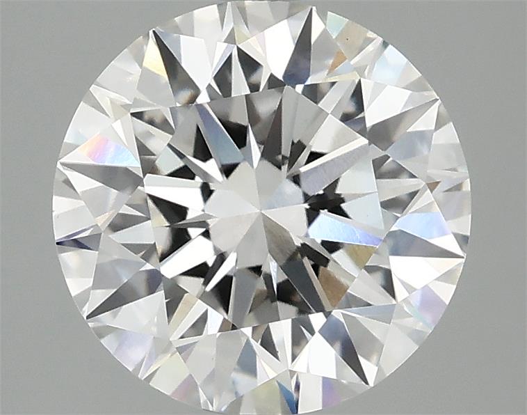 2.98ct Round F VVS2 Lab-Grown Diamond