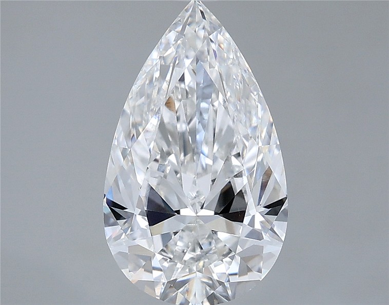 2.5ct Pear E VVS2 Lab-Grown Diamond