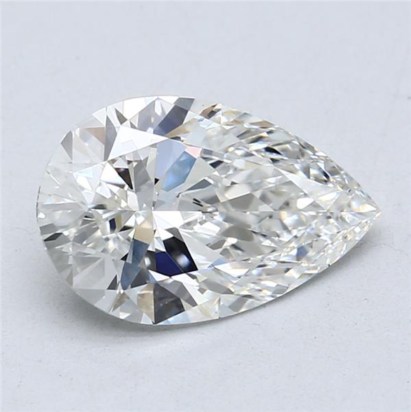 2.5ct Pear F VVS2 Lab-Grown Diamond