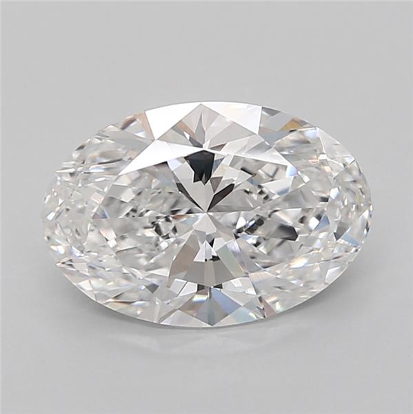3.04ct Oval D VVS2 Lab-Grown Diamond