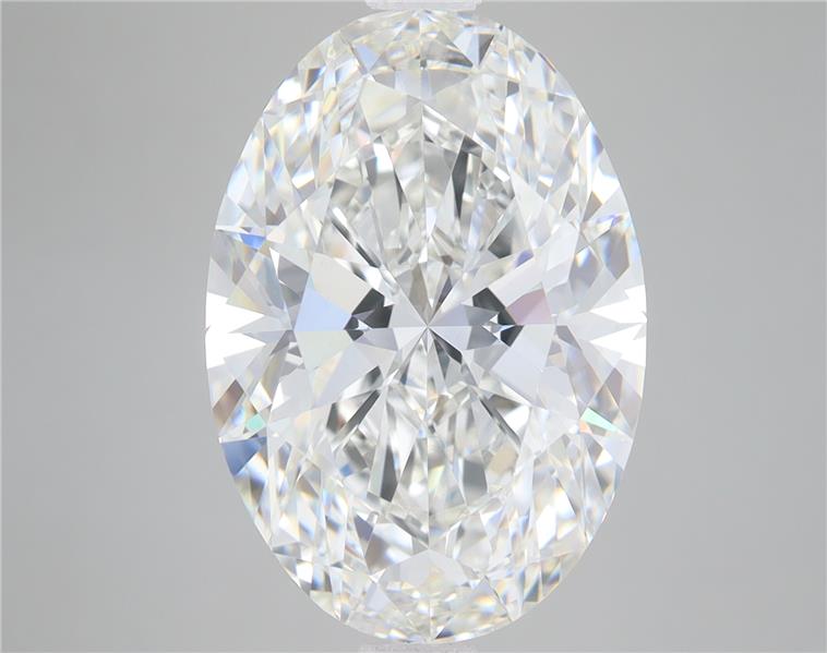 8.09ct Oval F VVS2 Lab-Grown Diamond