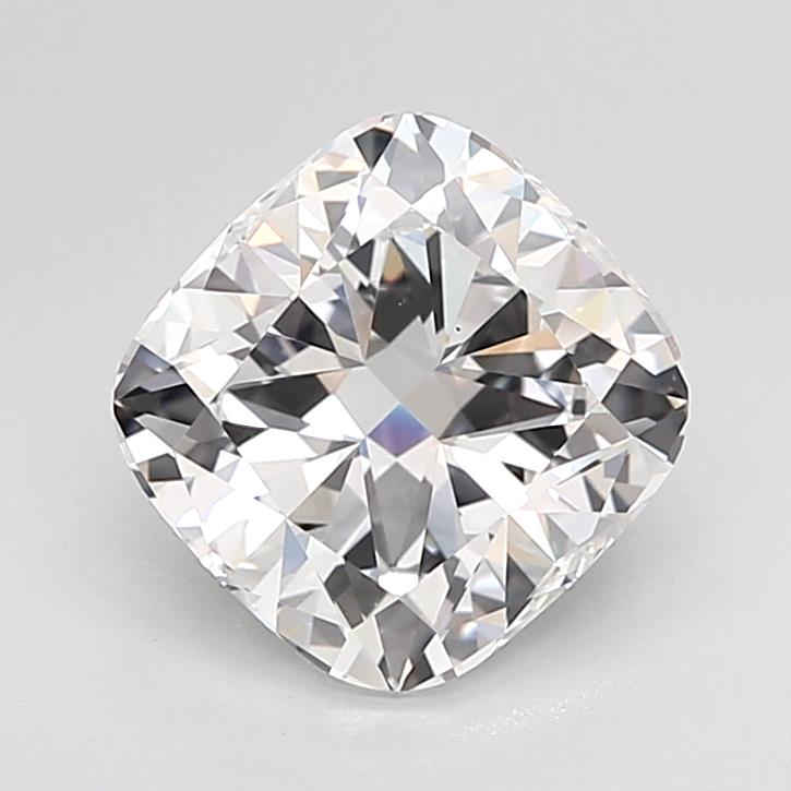 2.11ct Cushion D IF Lab-Grown Diamond