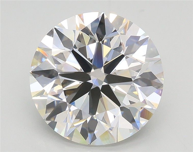 3.93ct Round F VVS2 Lab-Grown Diamond