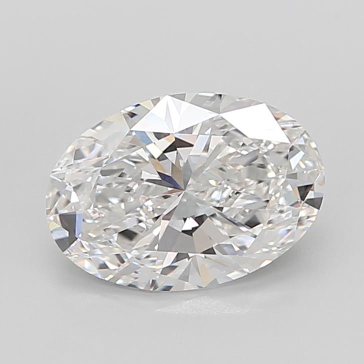 4.06ct Oval E VVS2 Lab-Grown Diamond