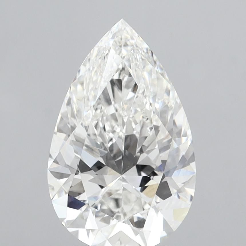3.04ct Pear F VS1 Lab-Grown Diamond